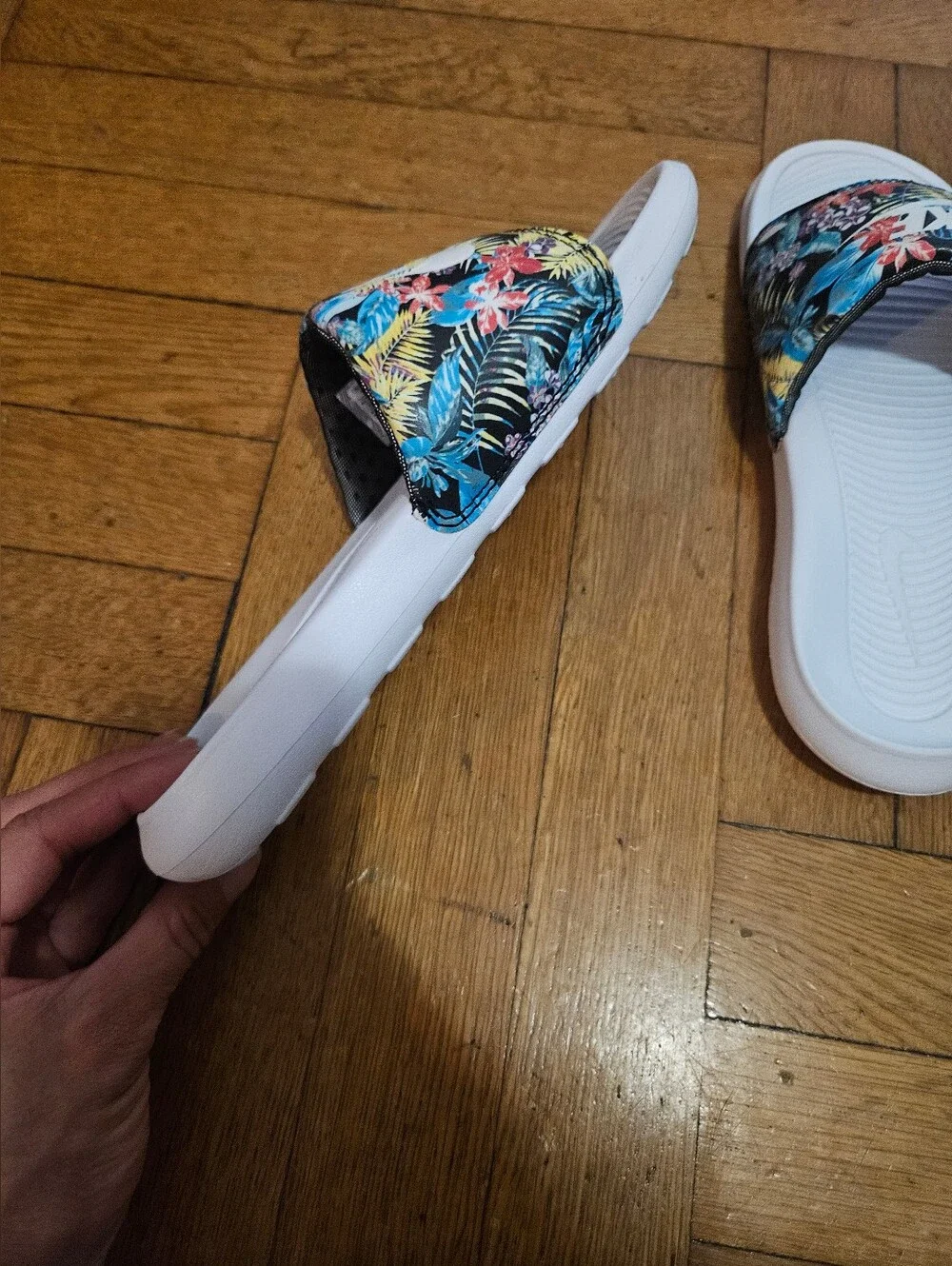 Nike Kids' Tropical Floral Slides